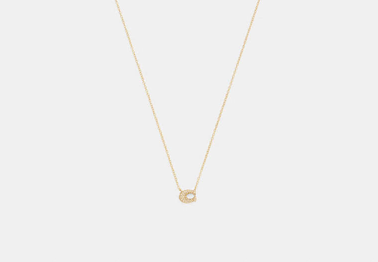 Pavé C Necklace