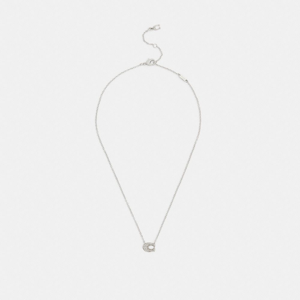 Pavé C Necklace