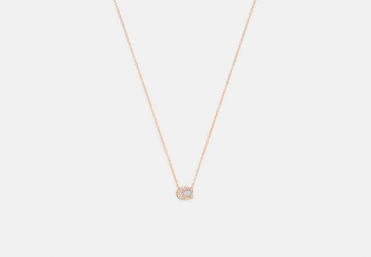 Pavé C Necklace
