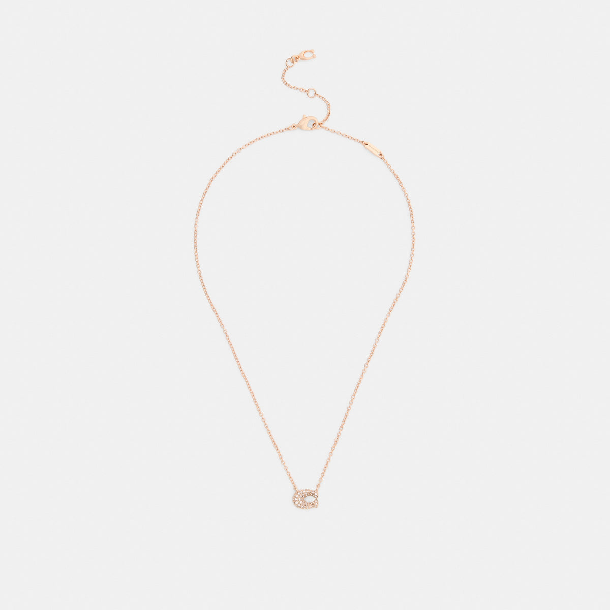 Pavé C Necklace