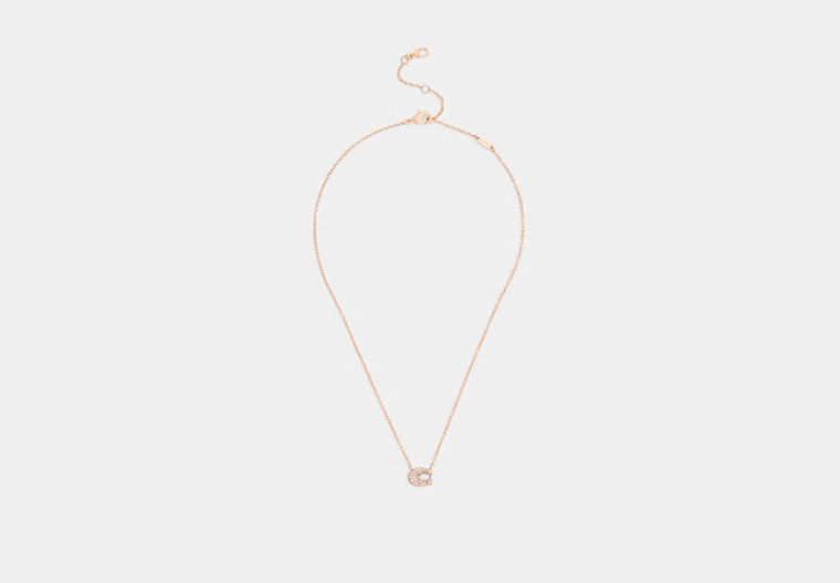 Pavé C Necklace