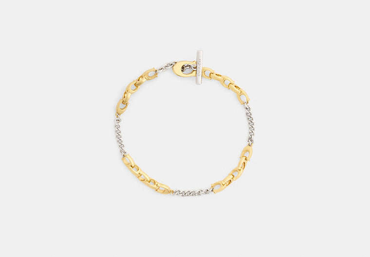 Linked C Bracelet