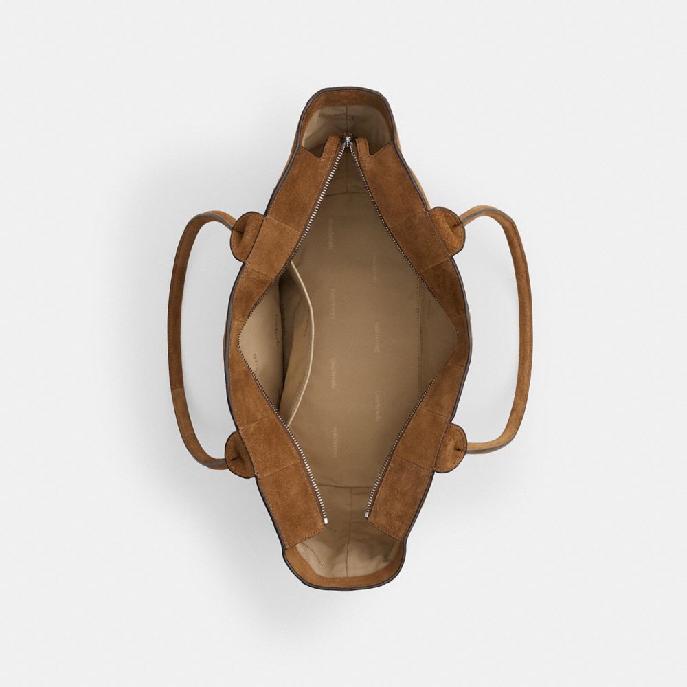 Alter/Ego Large Tote Bag In Upcrafted Suede