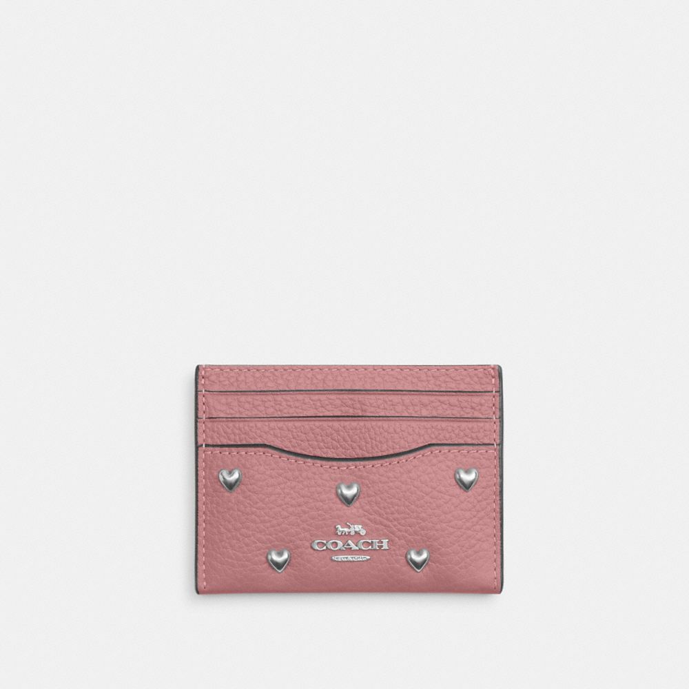 Slim Id Card Case In Loved Leather