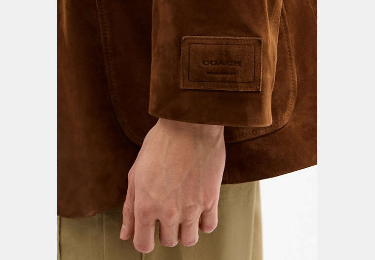 Suede Western Blazer