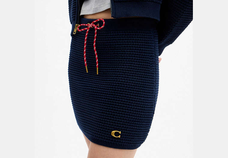 Textured Knit Skirt