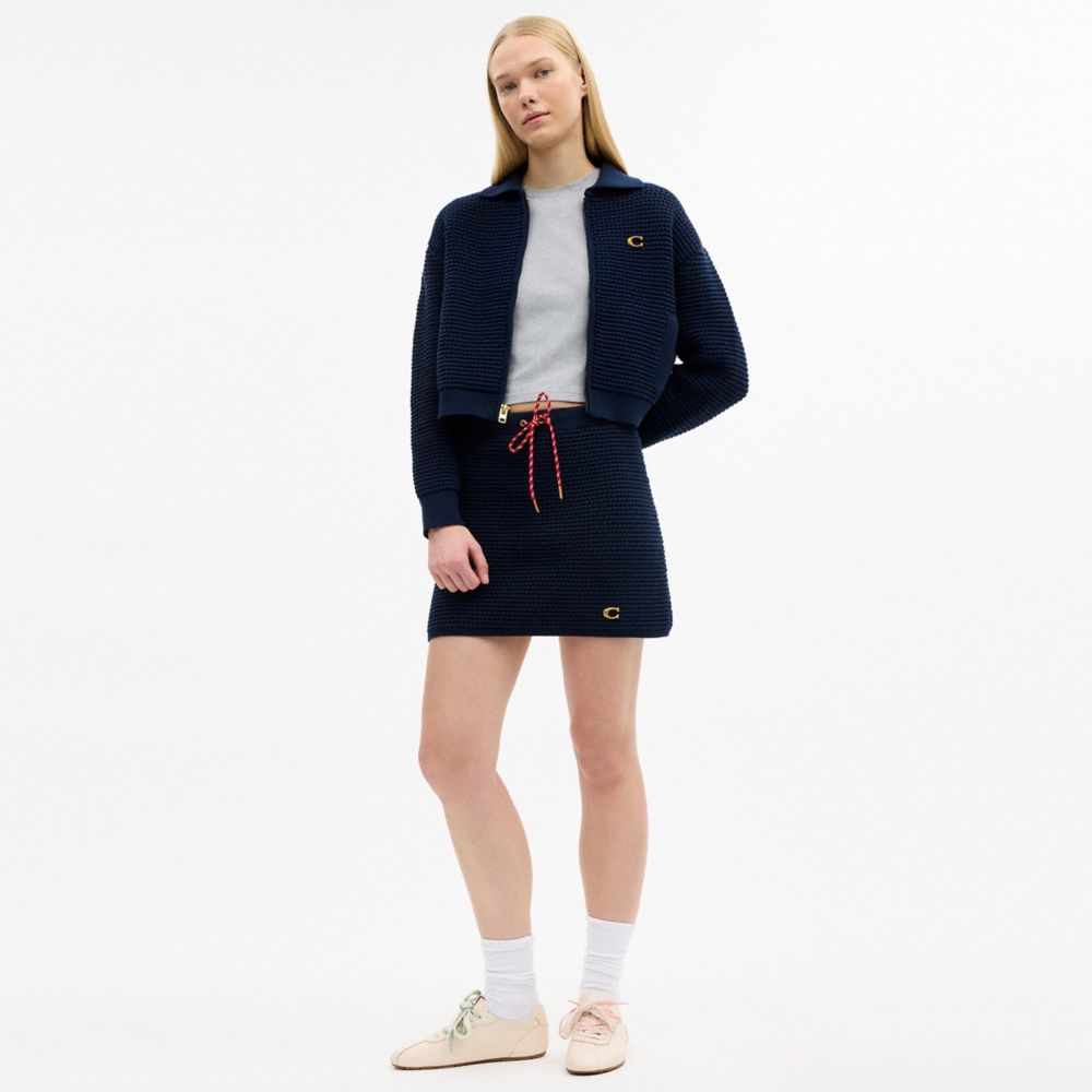 Zip Front Cardigan