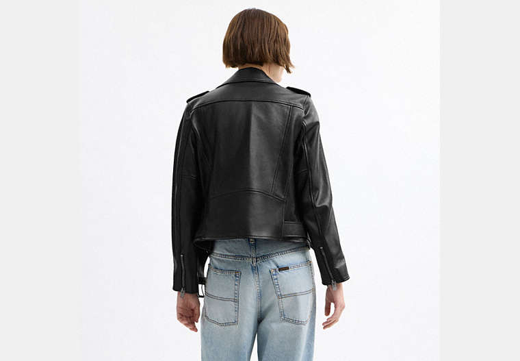 Belted Moto Jacket