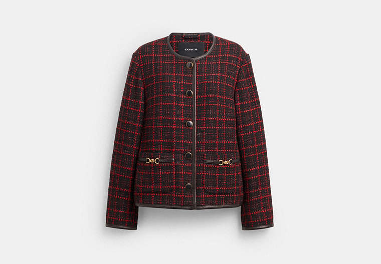 Sculpted C Tweed Jacket