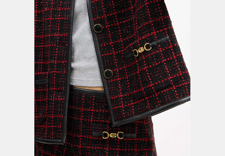 Sculpted C Tweed Jacket