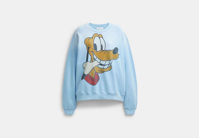 Disney X Coach Pluto Crewneck Sweatshirt
