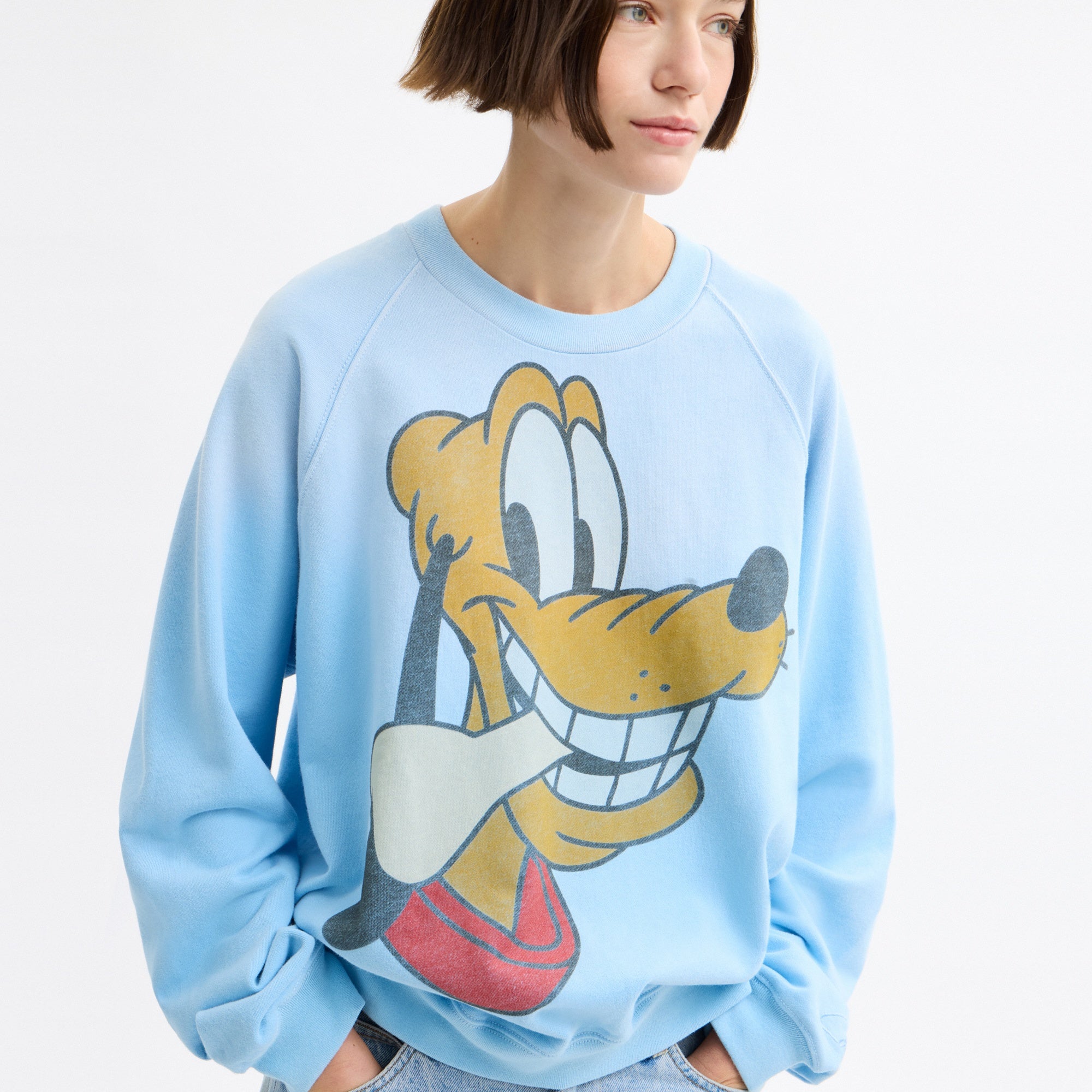 Disney X Coach Pluto Crewneck Sweatshirt