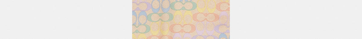 Signature Rainbow Print Silk Square Scarf
