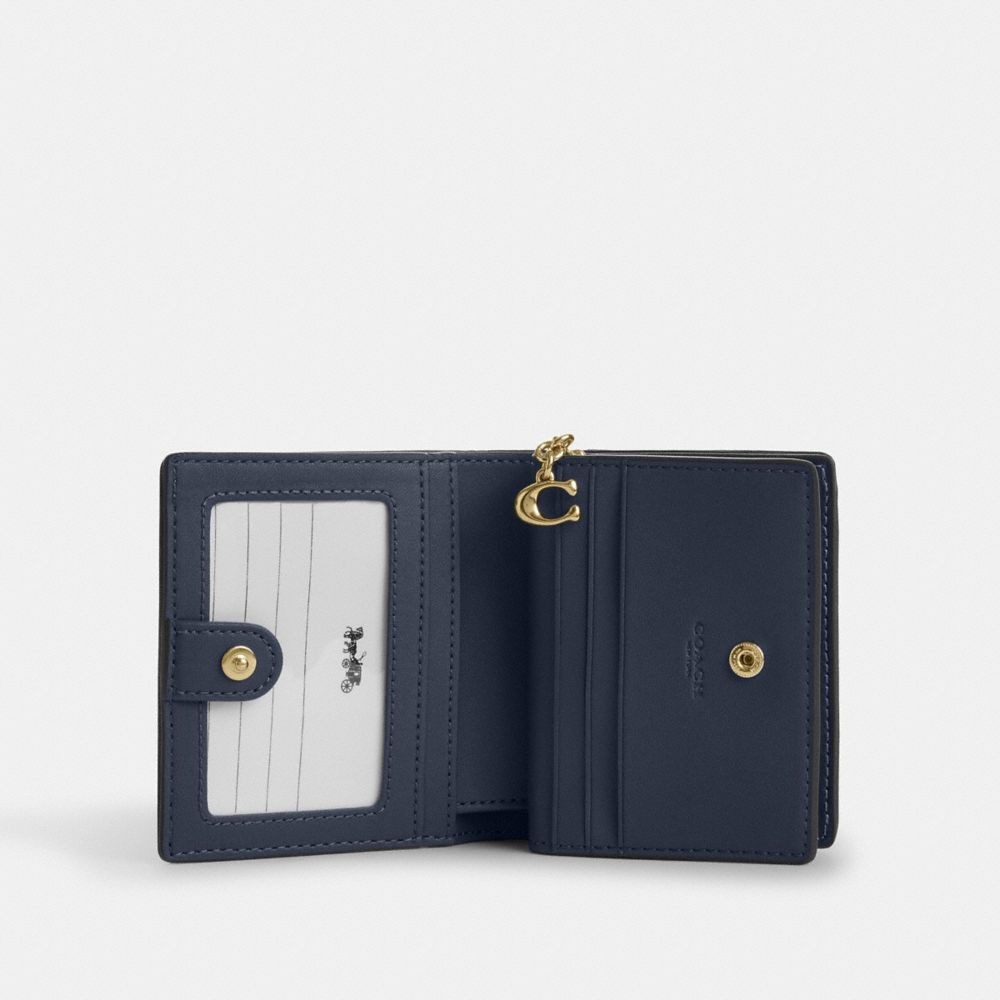 Snap Wallet With Cherry Print