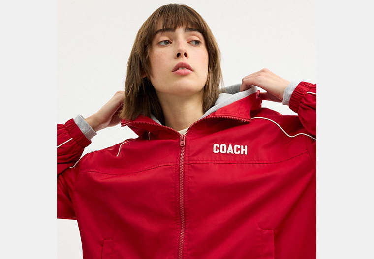Windbreaker In Recycled Polyester