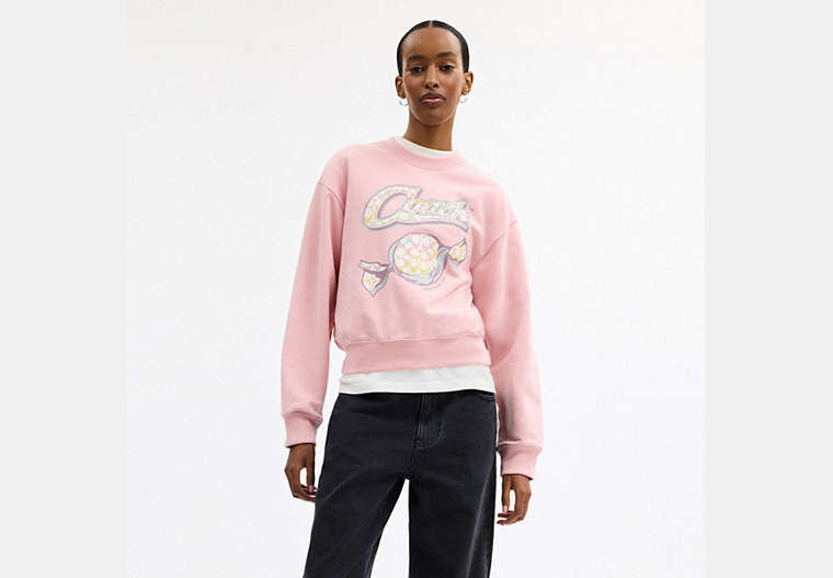 Candy Crewneck Sweater
