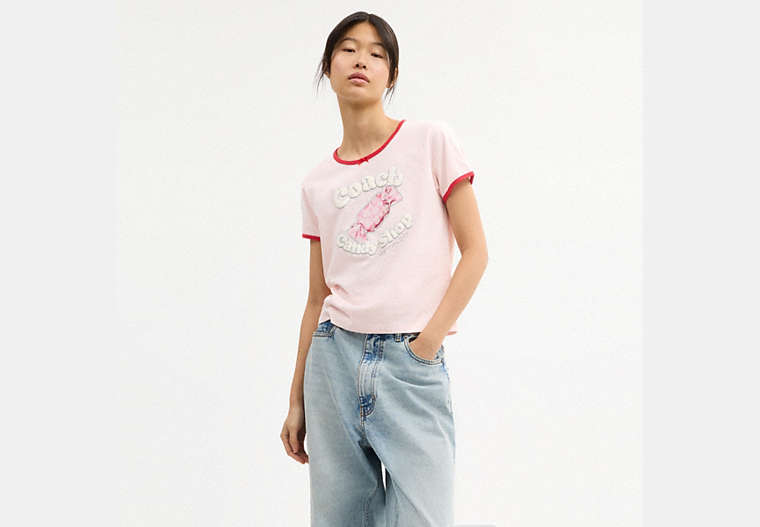Candy Shop Scoop Neck T-Shirt