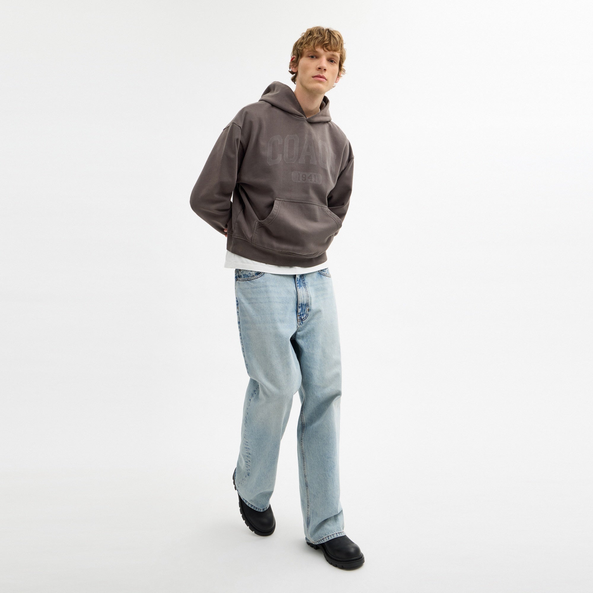 Sun Fade Hoodie In Organic Cotton