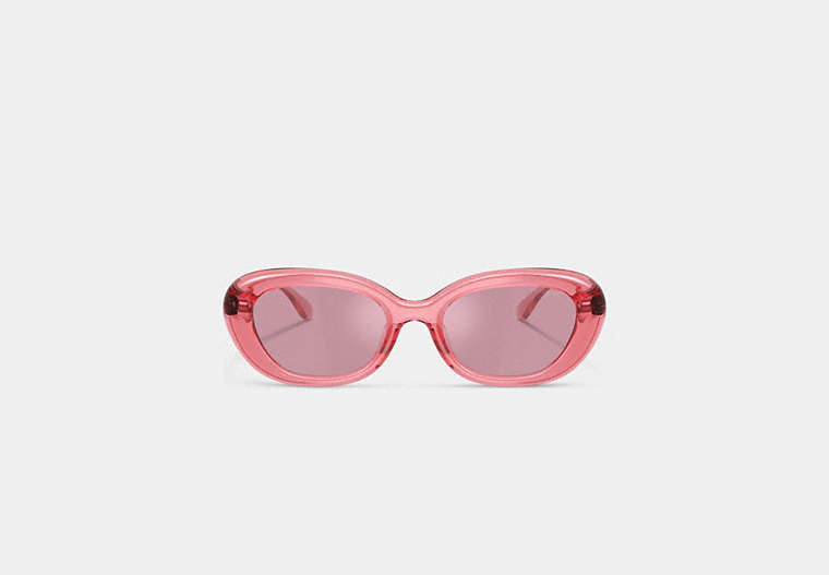 C Hardware Round Sunglasses