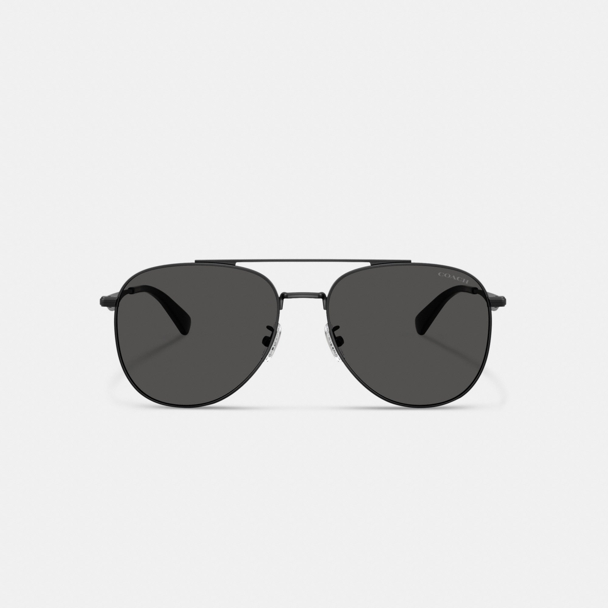 C Hardware Metal Pilot Sunglasses