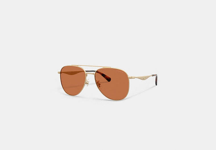 C Hardware Metal Pilot Sunglasses