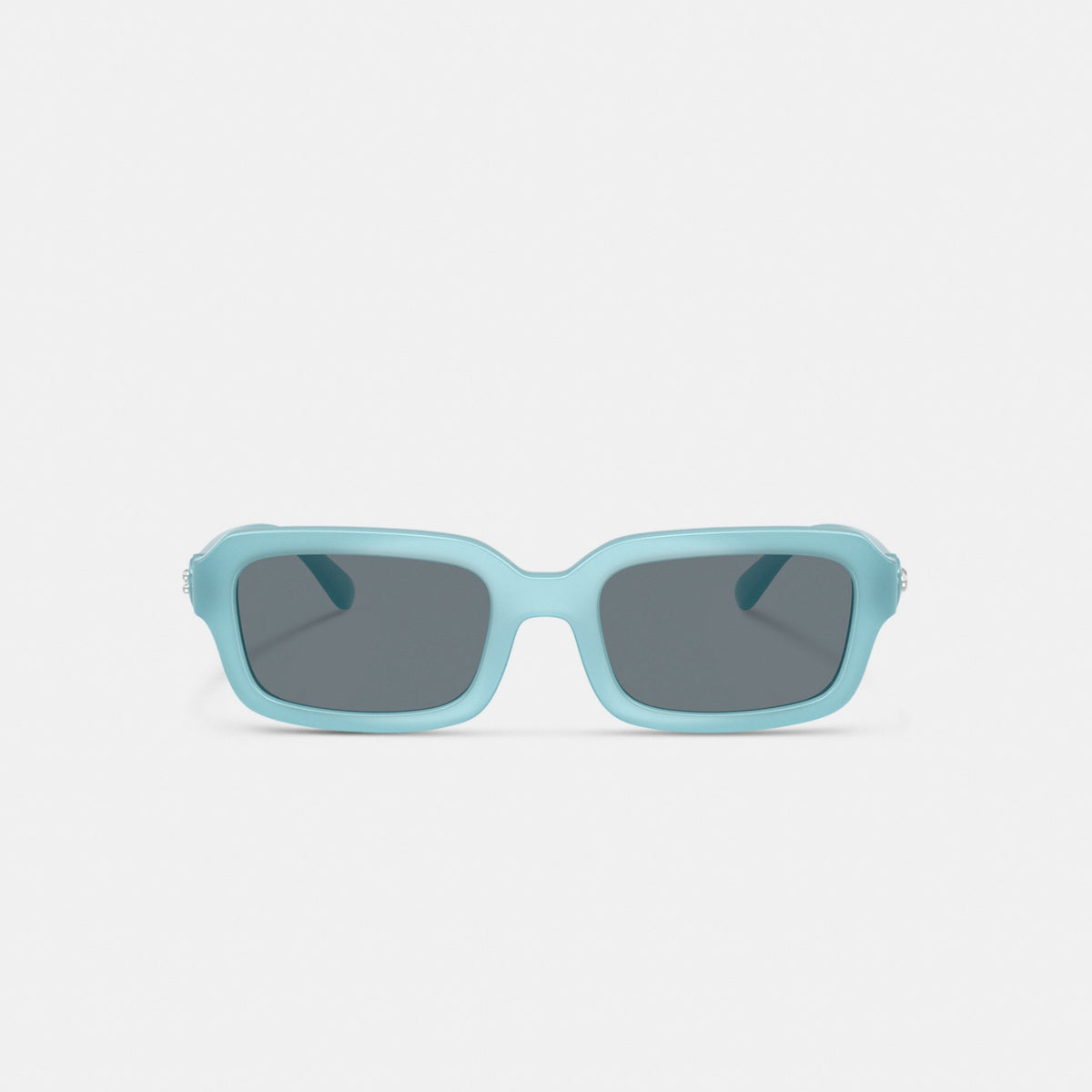 C Heart Narrow Square Sunglassses