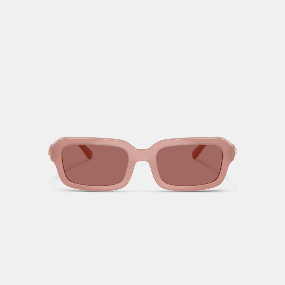 C Heart Narrow Square Sunglassses