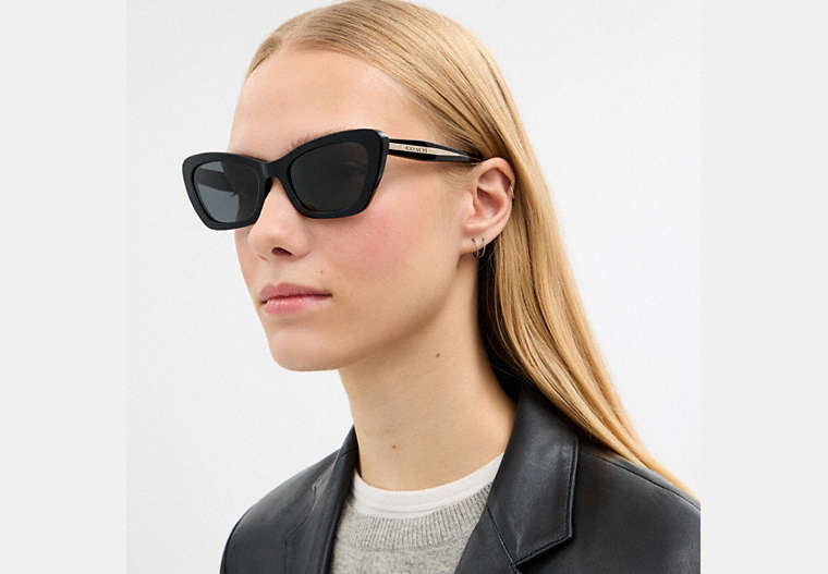 Wire Cat Eye Sunglasses