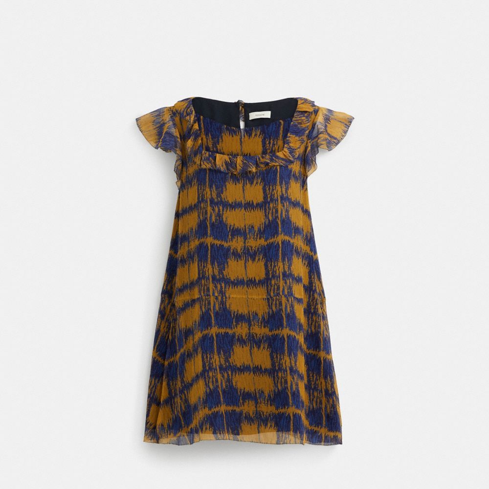 Restored Plaid Mini Dress