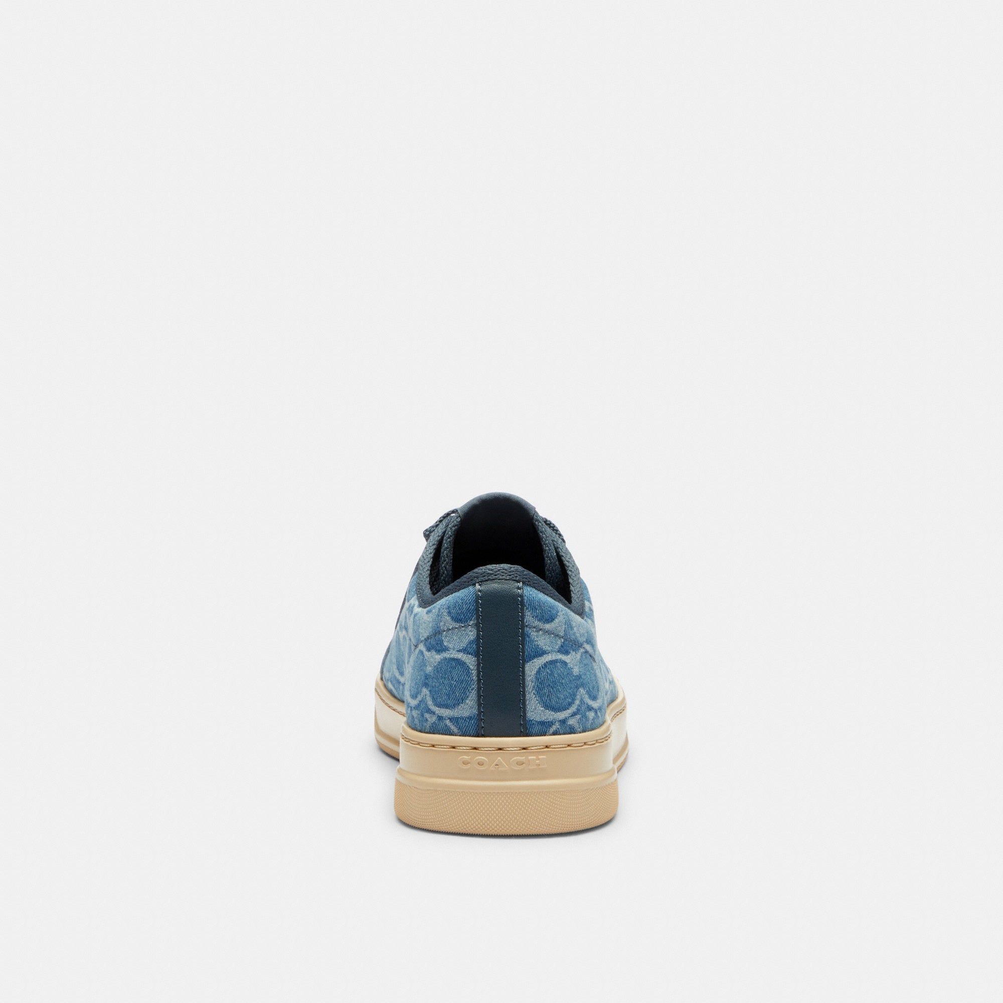 Canvas Sneaker In Signature Denim