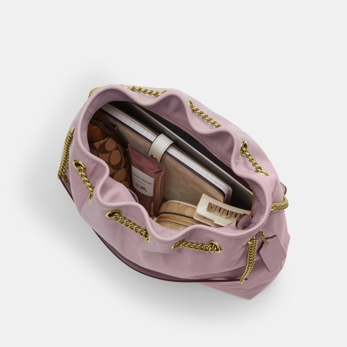 Evelyn Shoulder Bag With Quilting