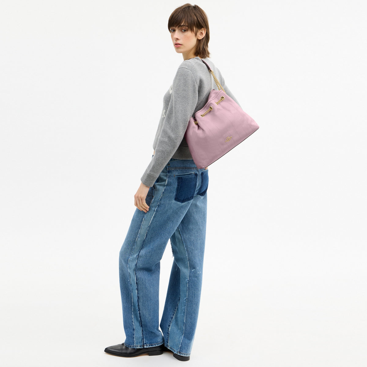 Evelyn Shoulder Bag With Quilting