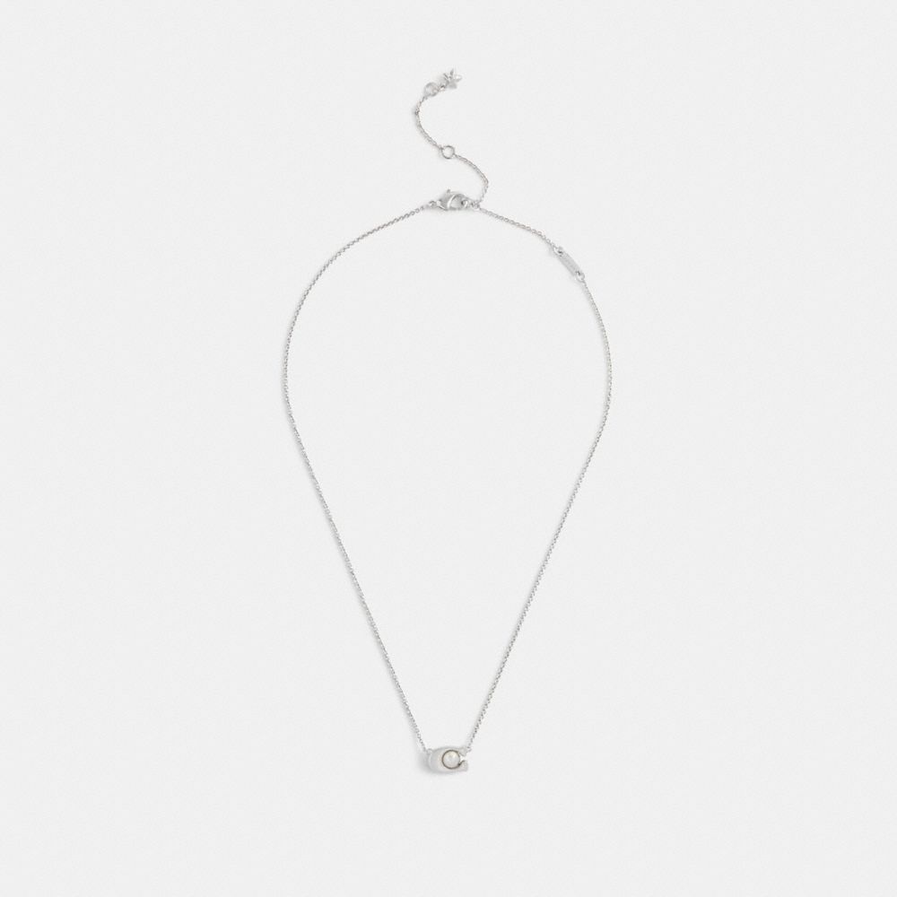 Signature Pearl Pendant Necklace