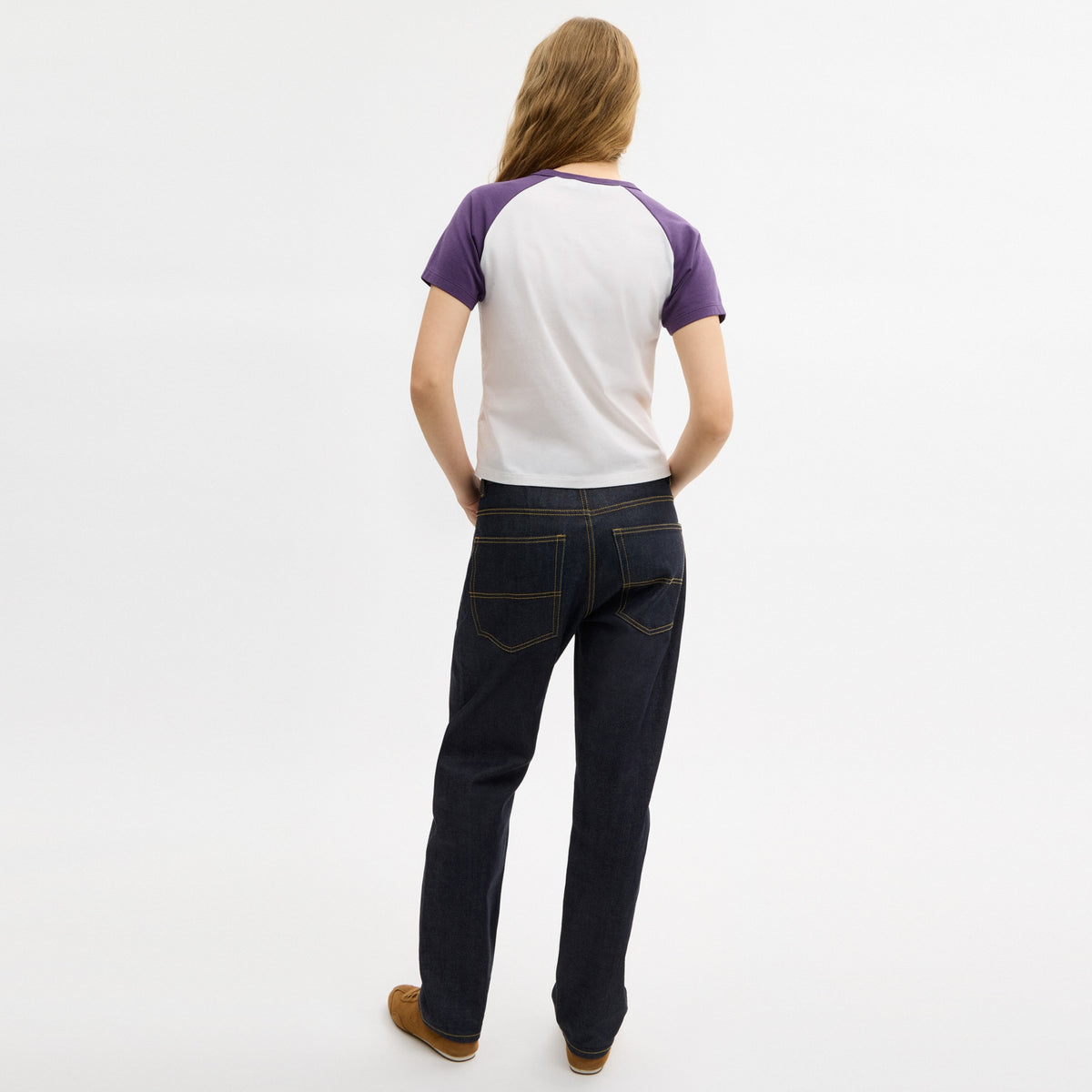 Charms Raglan T-Shirt In Organic Cotton
