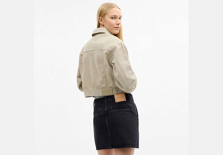 Garment Dyed Denim Jacket