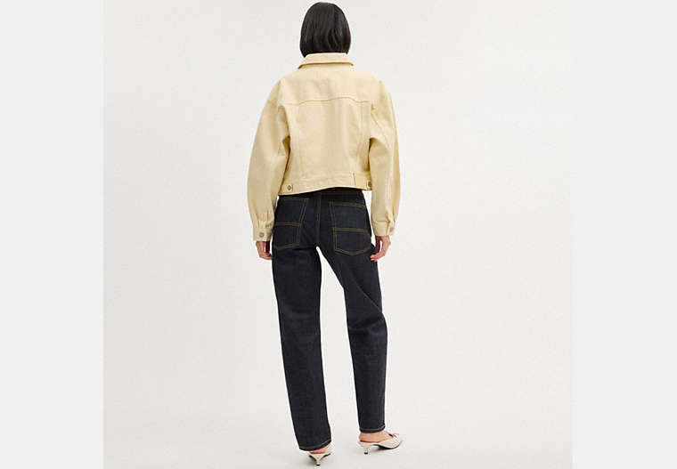 Garment Dyed Denim Jacket