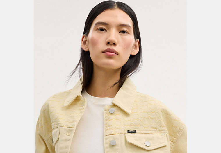 Garment Dyed Denim Jacket