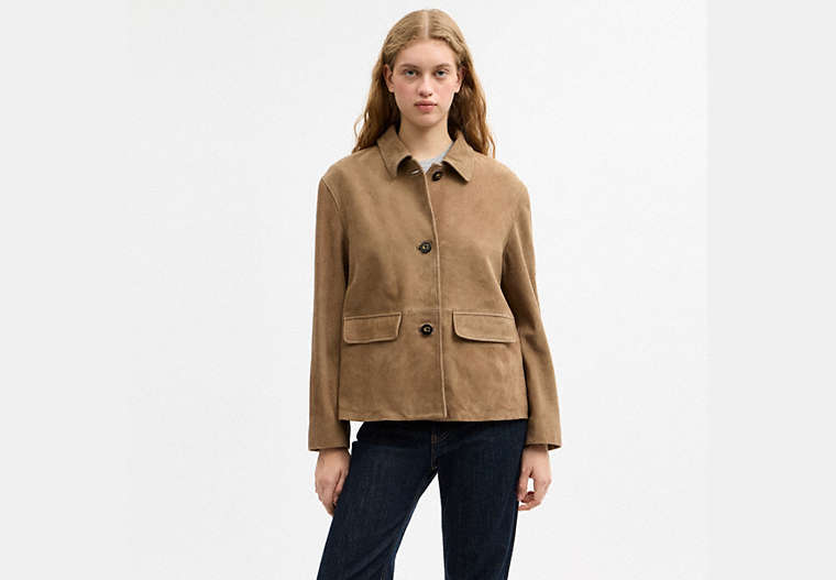 Suede Coat