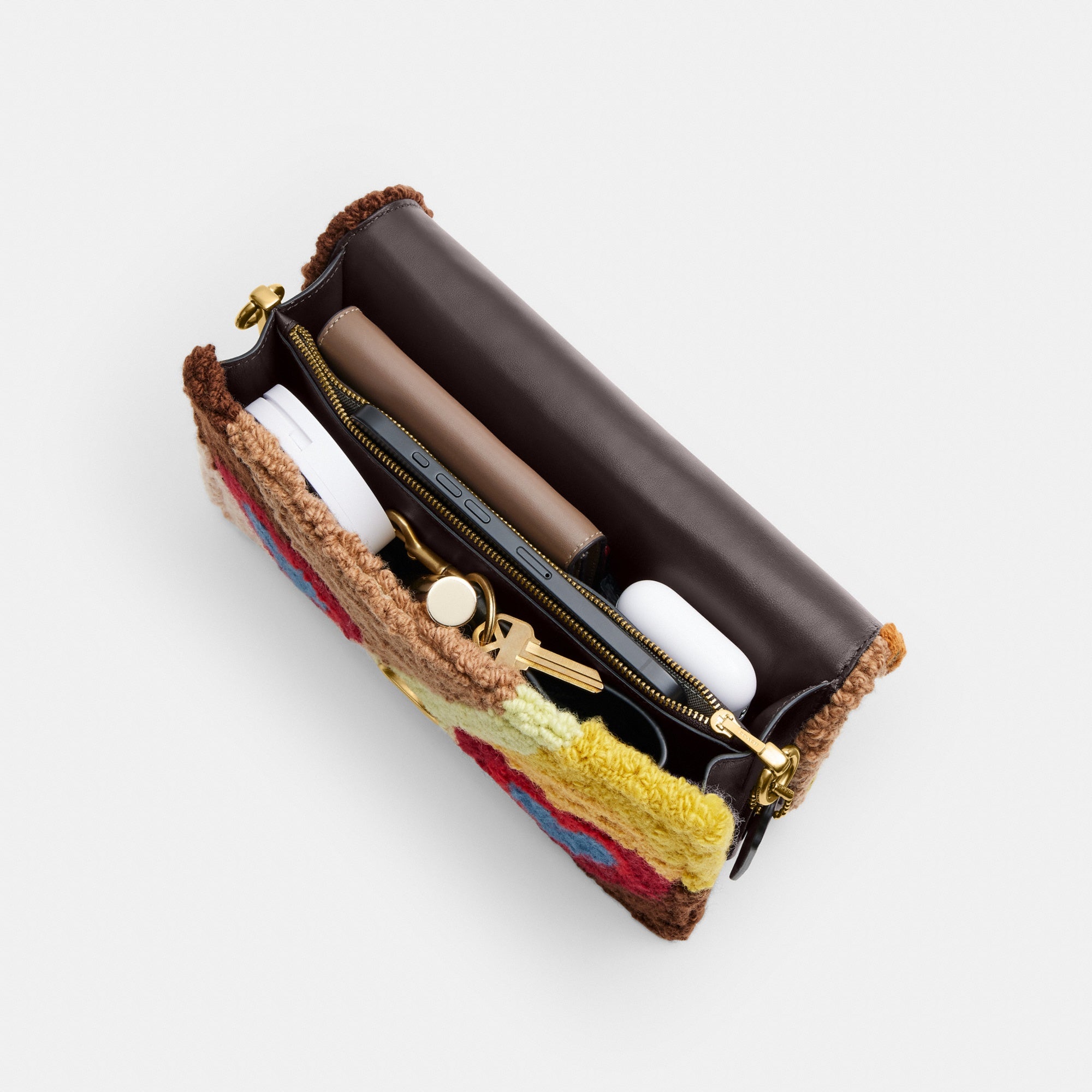 Tabby Shoulder Bag 26 With American Craft Tuft