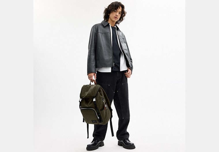 Logan Backpack In Signature Nylon