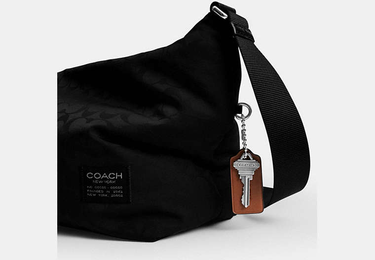 Leo Crossbody In Signature Nylon