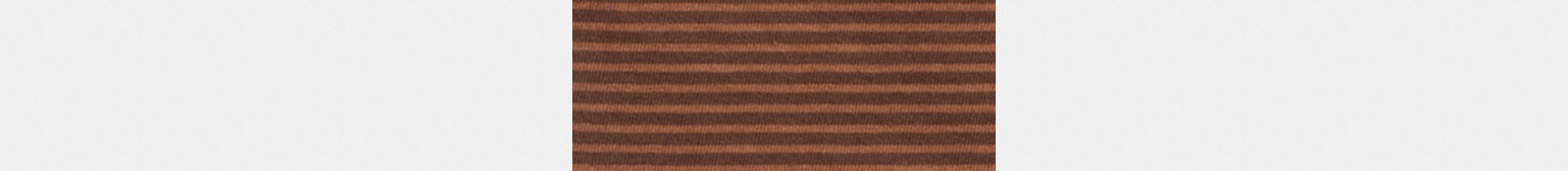 Striped Wide Neck T-Shirt In Organic Cotton