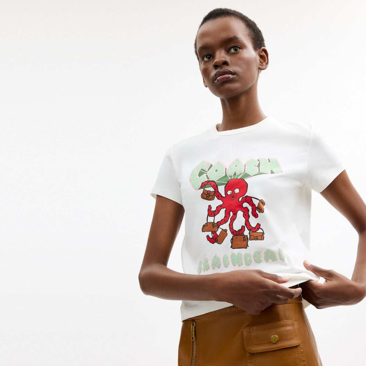 Coach | Brain Dead Octopus 90's T-Shirt