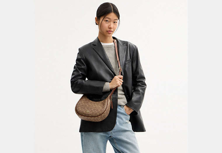 Emily Shoulder Bag In Signature Canvas