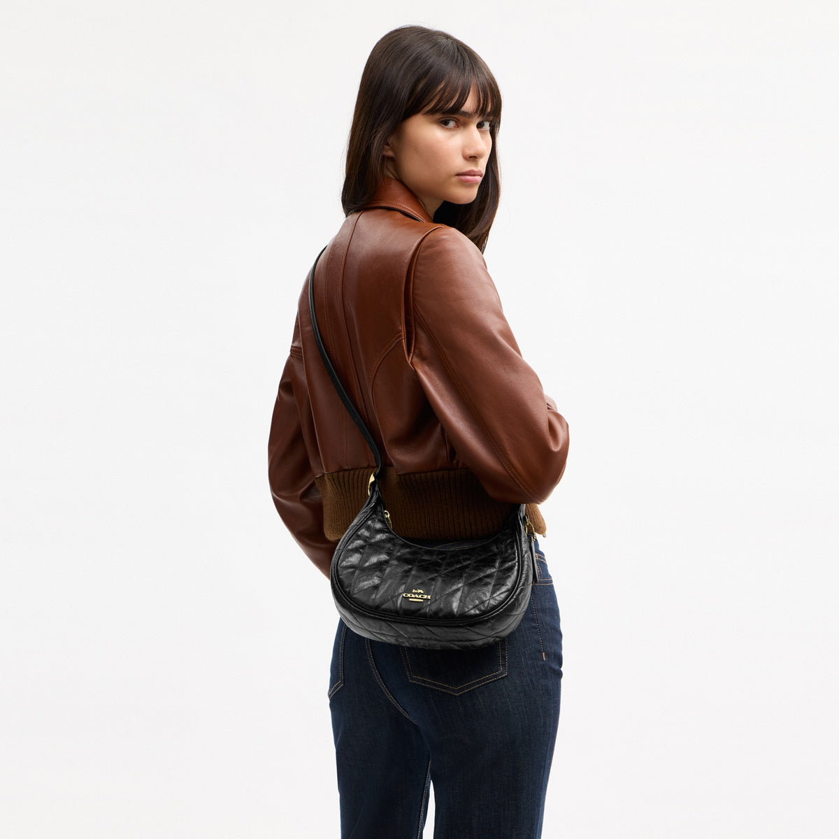 Emily Shoulder Bag With Quilting