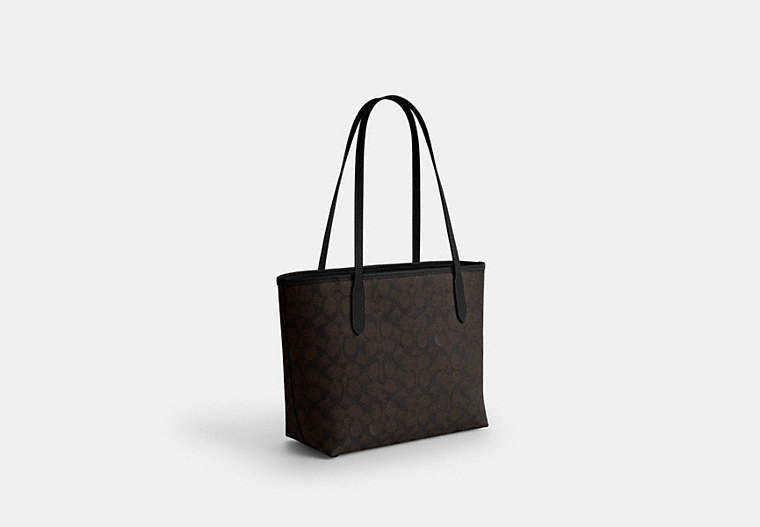 Medium City Tote Bag In Signature Canvas