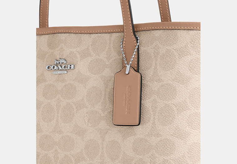Medium City Tote Bag In Signature Canvas