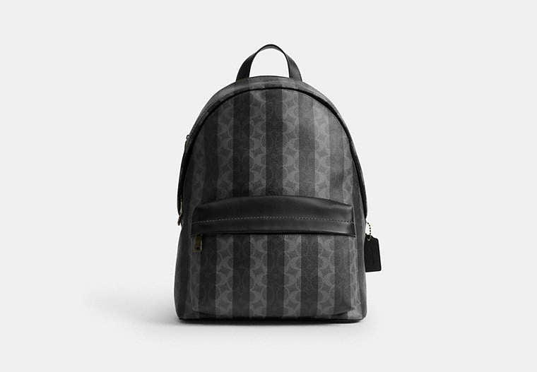 Taylor Backpack In Signature Canvas With Stripes