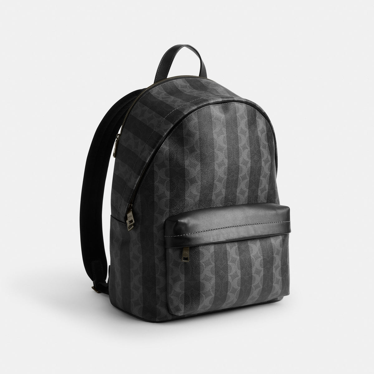 Taylor Backpack In Signature Canvas With Stripes