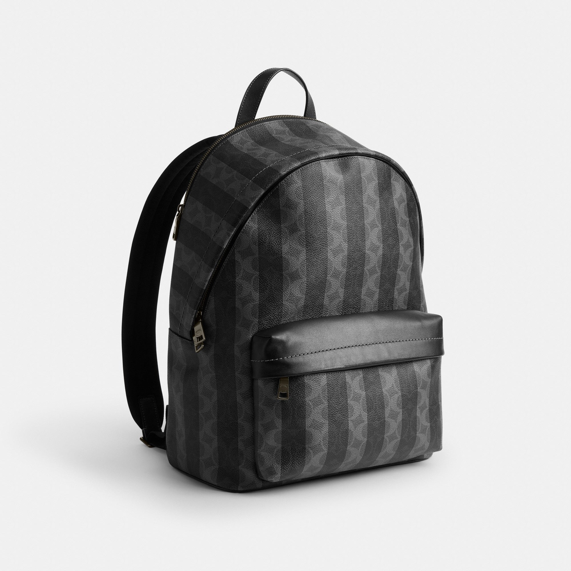 Taylor Backpack In Signature Canvas With Stripes